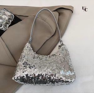 Sparkling Sequin Shoulder Bag