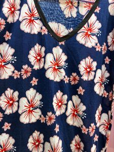 Floral Print Casual Dress