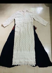 🚨SALE🚨Elegant Chikankari Kurta Set