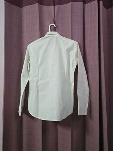 Classic White Button-Down Shirt
