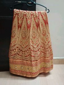 Only Lehnga Saree With Original Mirrors.