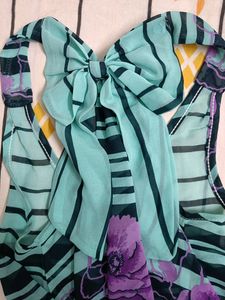 Floral Print Fancy Top