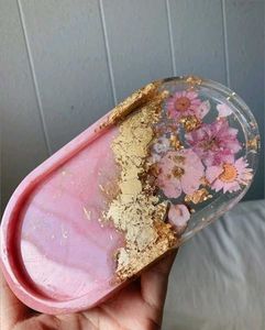 Handmade Resin Trinket Dish