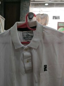 Woodland White Polo Shirt