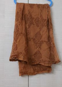 3 Shawls/stoles -black,brown,violet