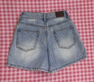 Light Wash Denim Shorts