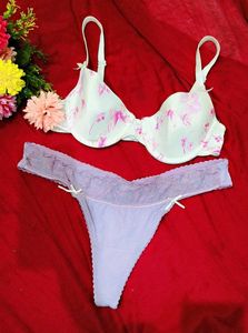 Floral Print Bra & thong set 👍