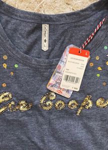 Lee Cooper Sequin Tee