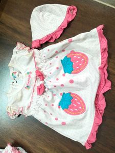 Cute Pink Baby Doll frock of 2