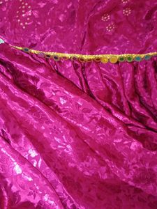 Stunning Pink &amp; Purple Ombre Lehenga Choli