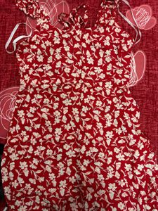 WESTSIDE Floral Red dress