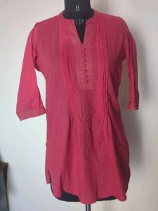 Stylish Pink Kurti Top