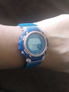 Blue Digital Watch