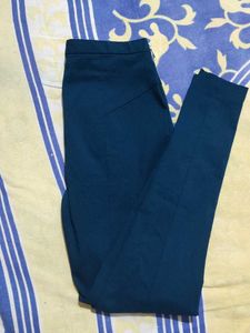 DJ&C Teal High-Waisted Skinny Pants/jeggings