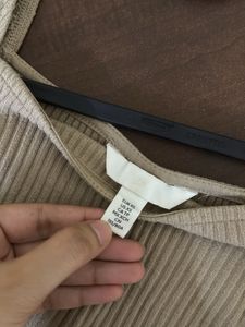 Ribbed Square Neck Crop Top