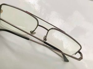 Stylish Half Rim Square Slim  Glasses