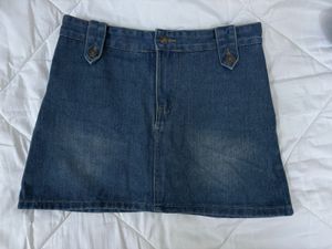 Classic Denim Mini Skirt