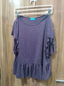 Butterfly 🦋 Purple Top For Girls