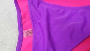 Purple and Pink Bikini Bottoms