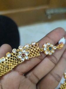 Exquisite Gold-Plated stone  Necklace Set