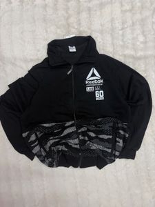 Reebok Black Zip-Up Jacket