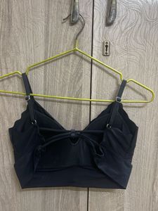 Black Scalloped Bralette