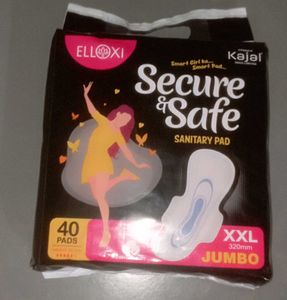 Elloxi Secure & Safe Sanitary Pads XXL Jumbo