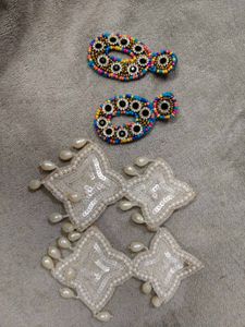 Designer Beaded & Pearl Embellished Jewelry Set