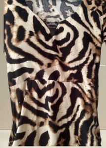 Animal Print Bodycon Maxi Dress