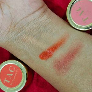 TAC Orange &amp; Pink Cheek and Lip Tint Duo