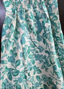 Floral Button-Front Midi Dress