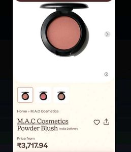 MAC Peaches Sheertone Blush