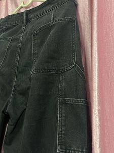 Forever 21 Black Leg Denim Jeans