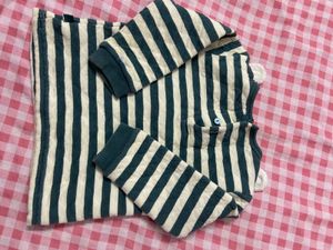 Striped Bear Outfit for Toddlers