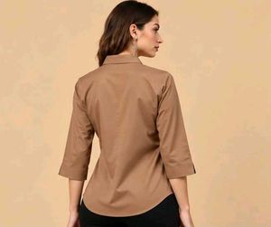 Mocha Brown formal casual shirt