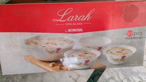 LARAH borosil 7 Pcs Serving Bowl