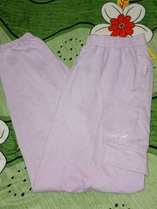 Lilac Cargo Pants