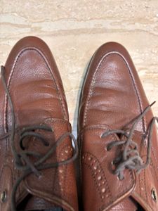 Men's Brown Leather Dress Shoes