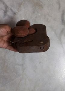 Pair Of Wooden Horse And Elephant Toy For Kids
