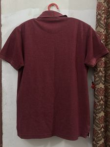 Men's Polo T-Shirt - Maroon