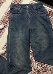 Dark Wash Wide Leg Jeans