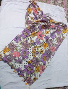 Floral Print Scarf