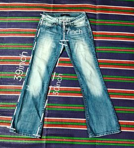 y2k low waist bootcut/flare jeans