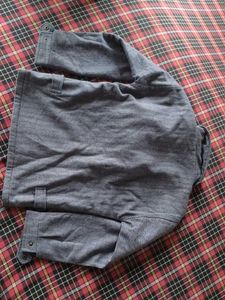 Men's Grey Textured Jacket