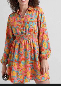 Only Colorful Printed Dress