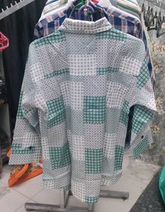 Patterned Long Sleeve Shirt