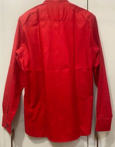 Men's Red Band Collar Shirt