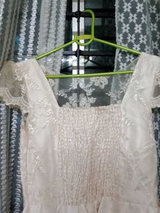 Elegant Lace &amp; Satin Party Dress