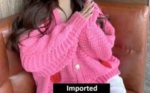 New korean viral strawberry cardigan