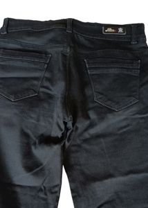 Royal Black Skinny Fit Women Jean
